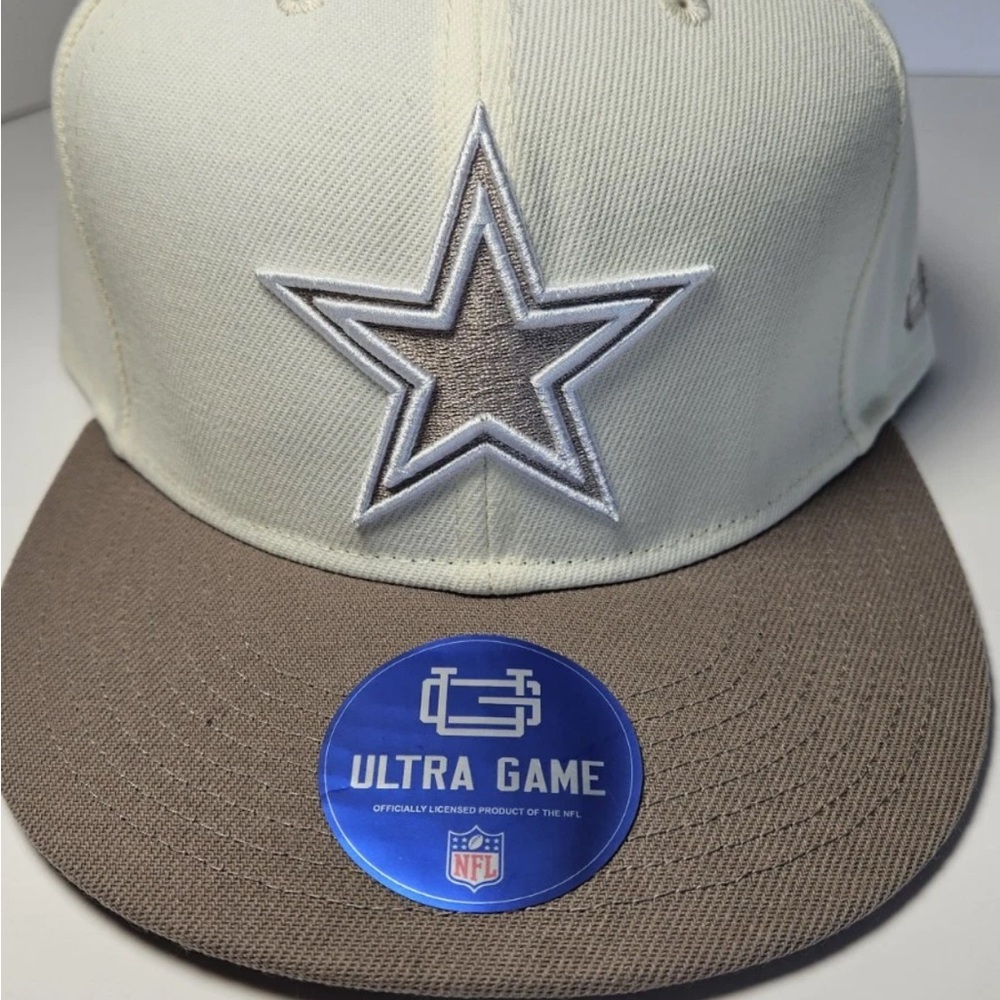 NFL Dallas Cowboys Cream and Beige Snapback Hat
